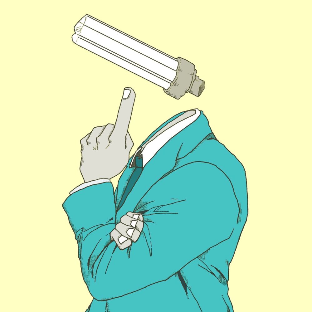 蛍光灯@Bluesky