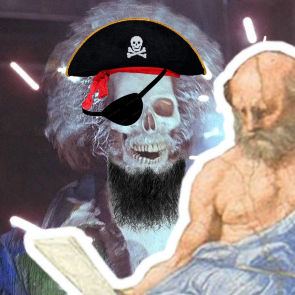 Patchy the Pirate and Diogenes (parody)