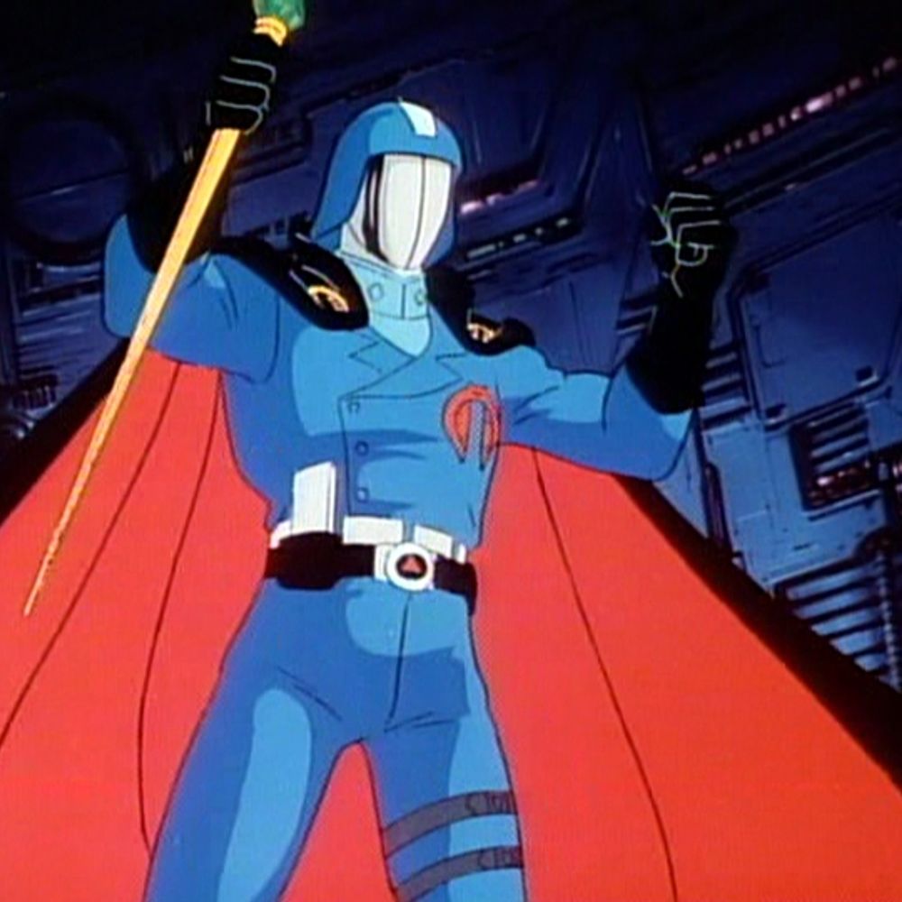 Cobra Commander, the notorious gay icon