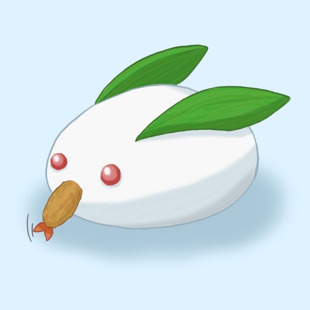 可愛い雪うさぎ