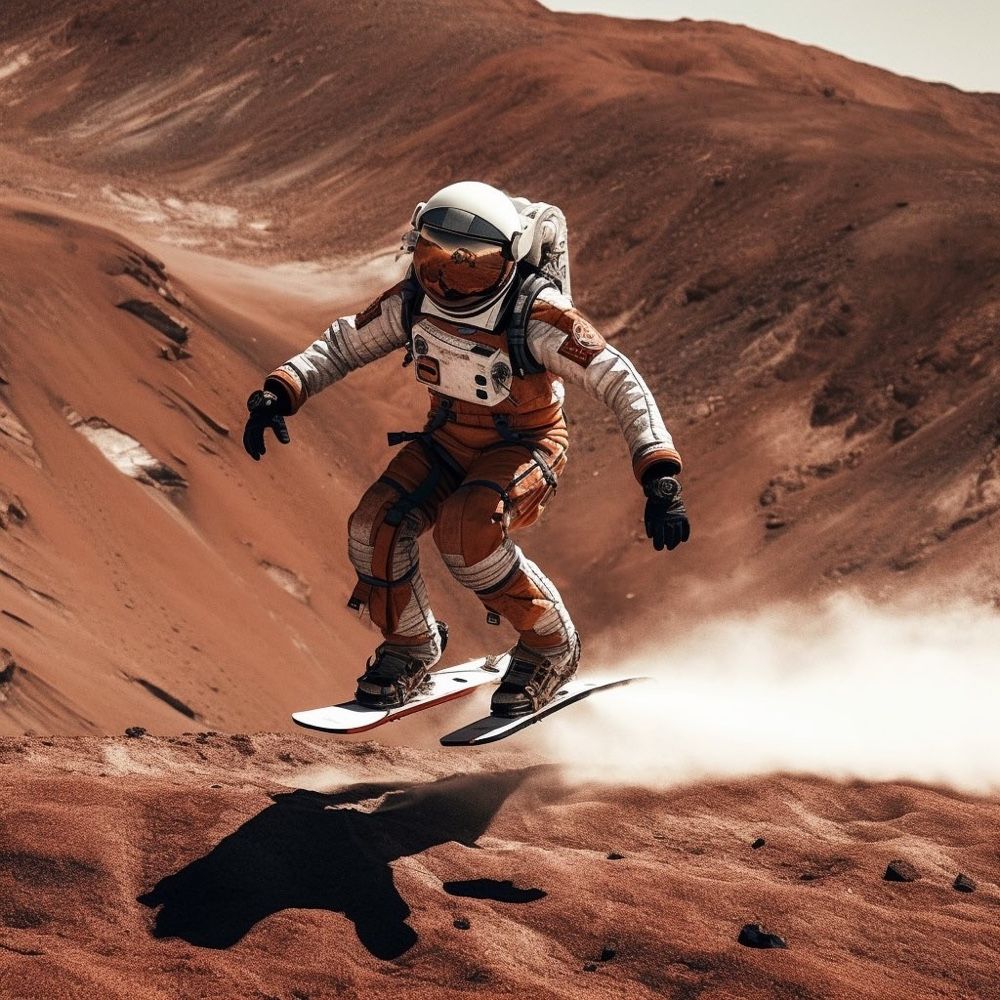 Martian Skier — e/acc