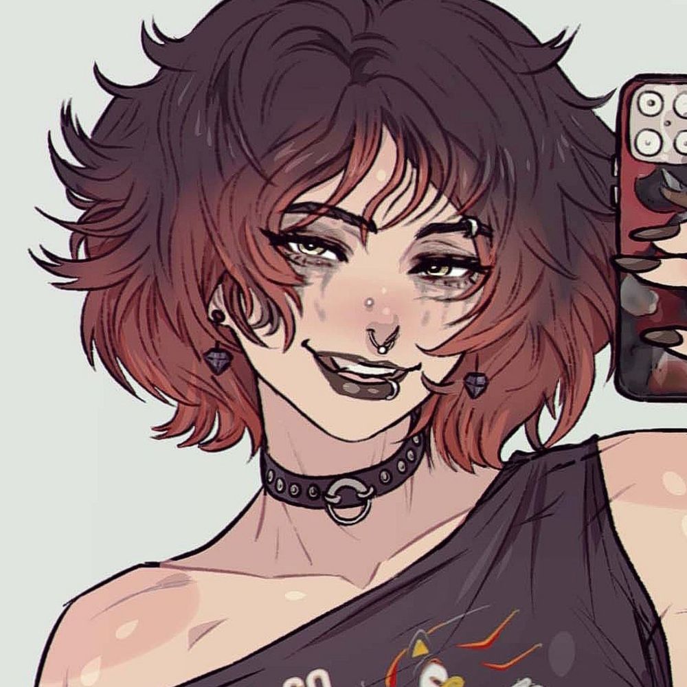 Mentally unstable goth~
