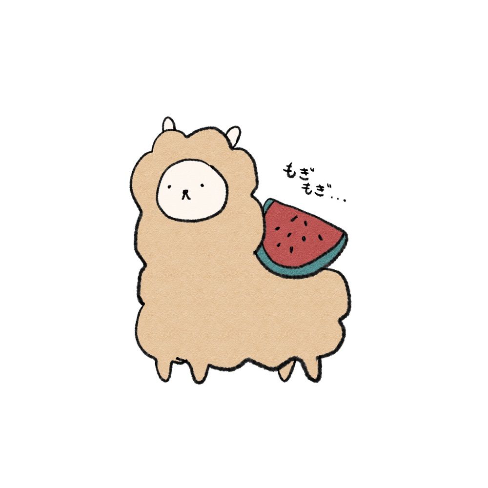 もぎたての西瓜