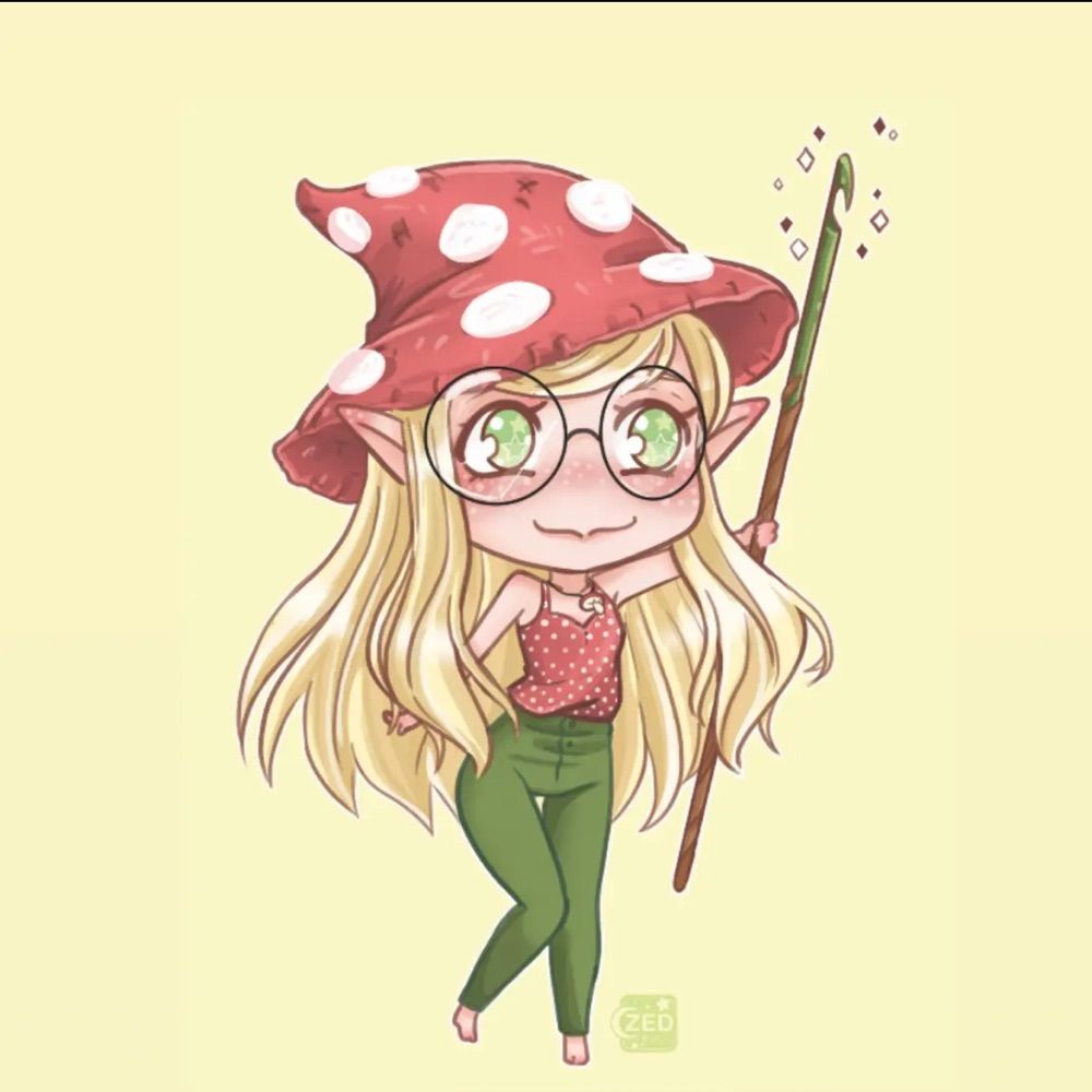 Audrey the Halfling Druid🧙🏻‍♀️🧚🏻‍♂️✨💚🍄