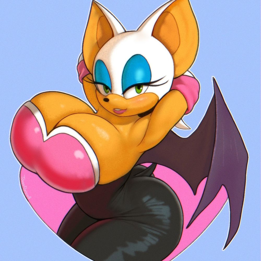 Rouge The Bat: Budding Escort.