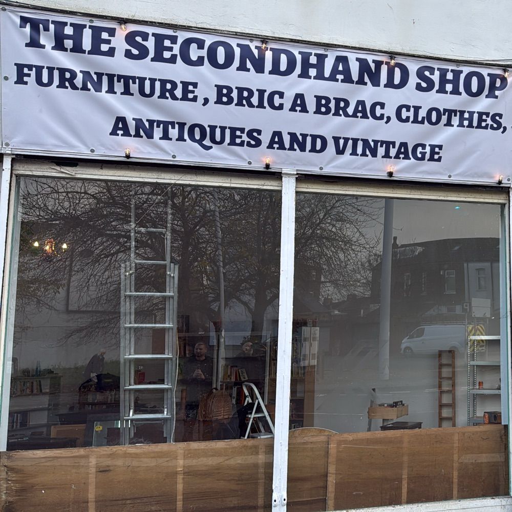 The Man and van guys and secondhand shop