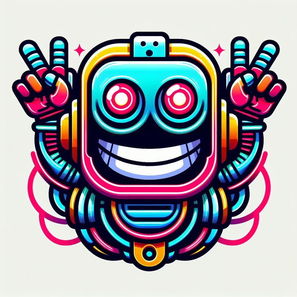 annoyed robot (but mostly happy)