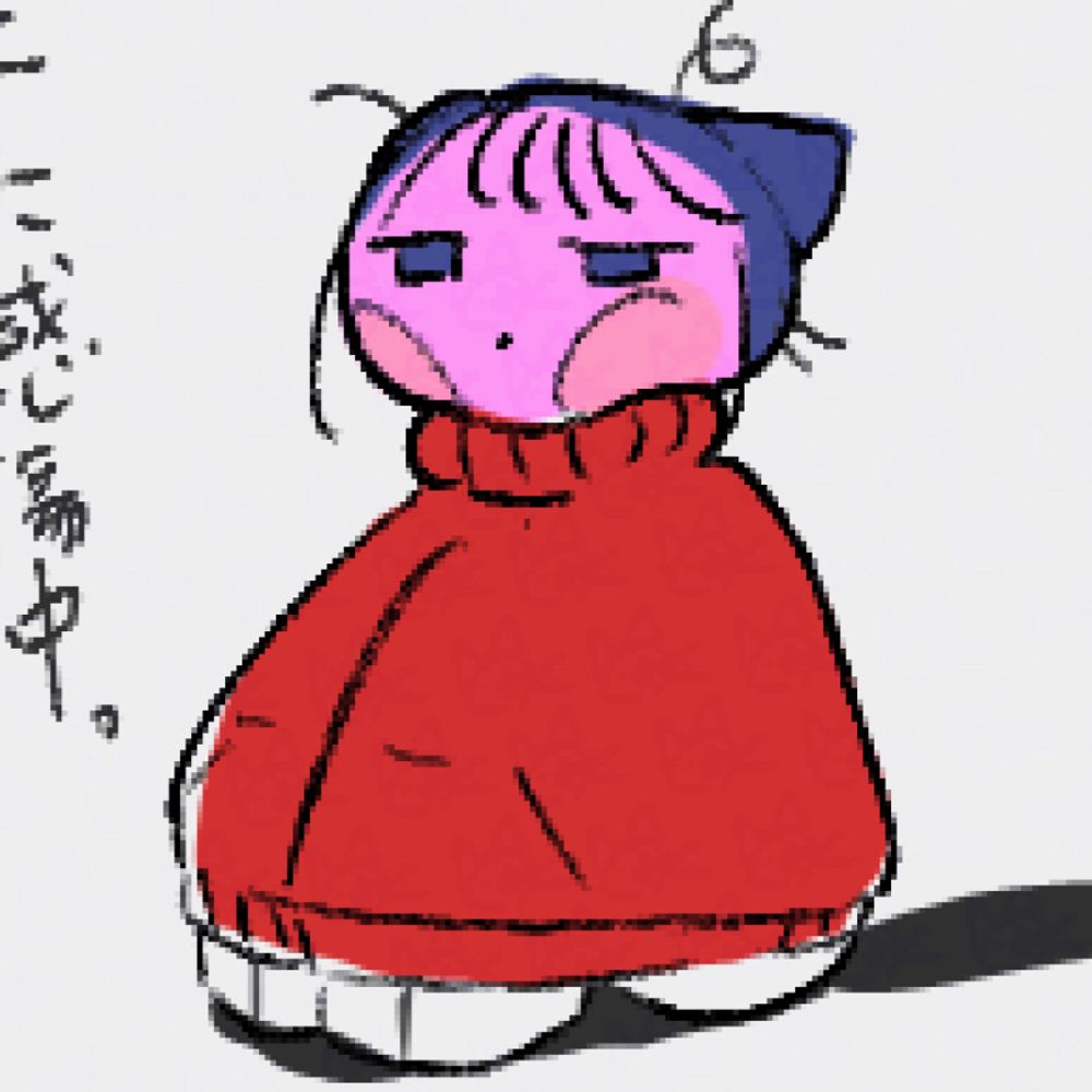 猫堂院 青い人