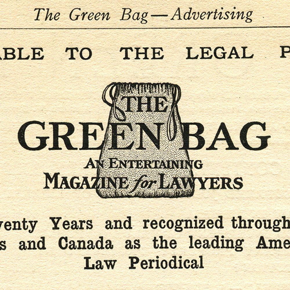 The Green Bag