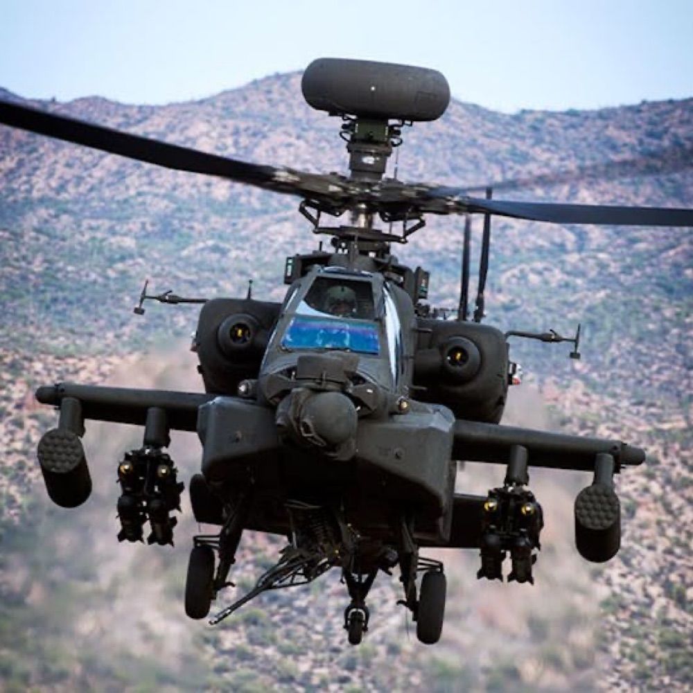 AH-64 Apache Helicopter