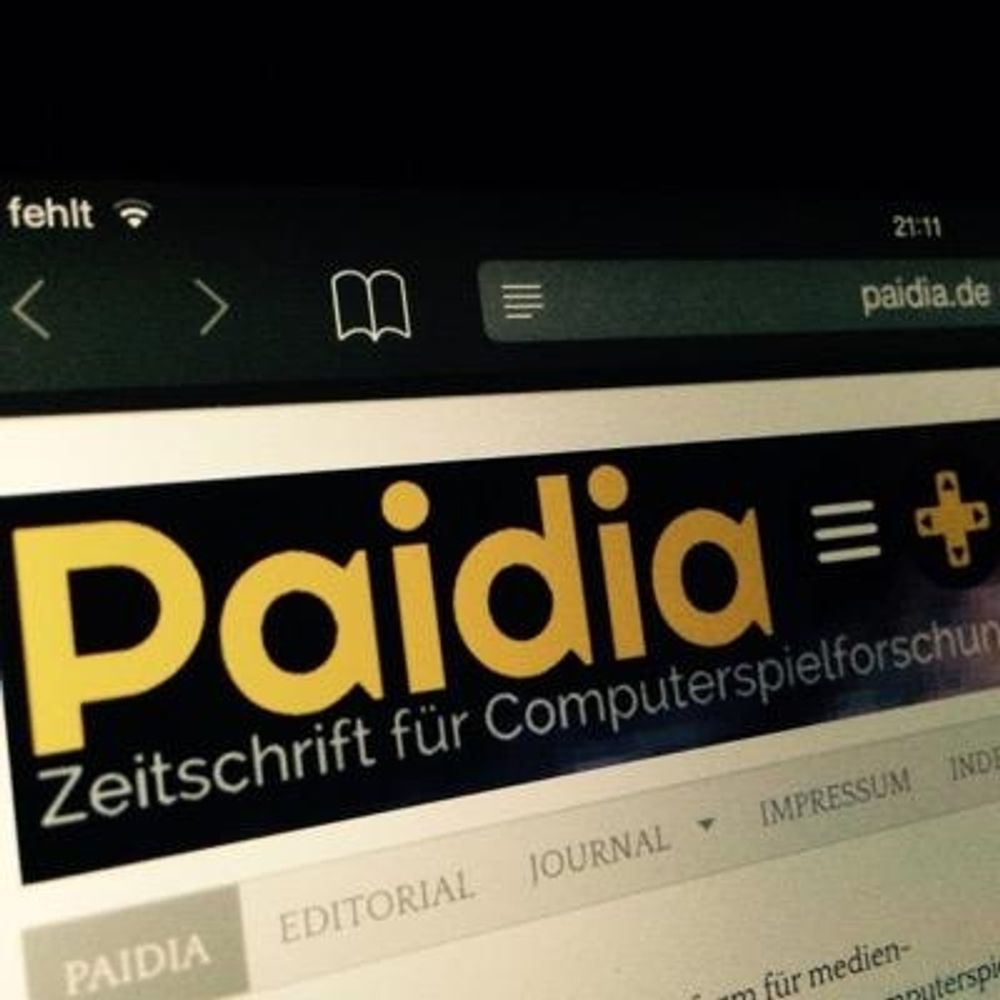 PAIDIA - Zeitschrift für Computerspielforschung 