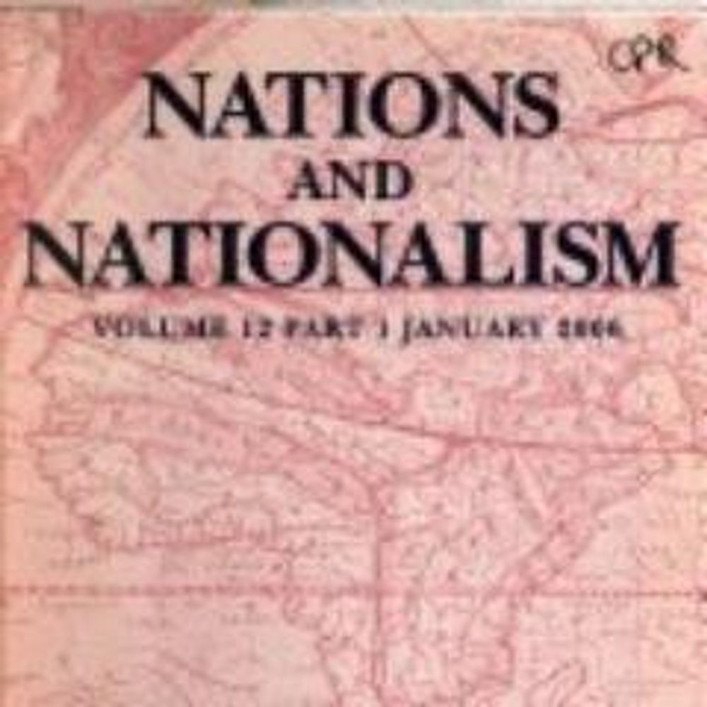 Nations and Nationalism