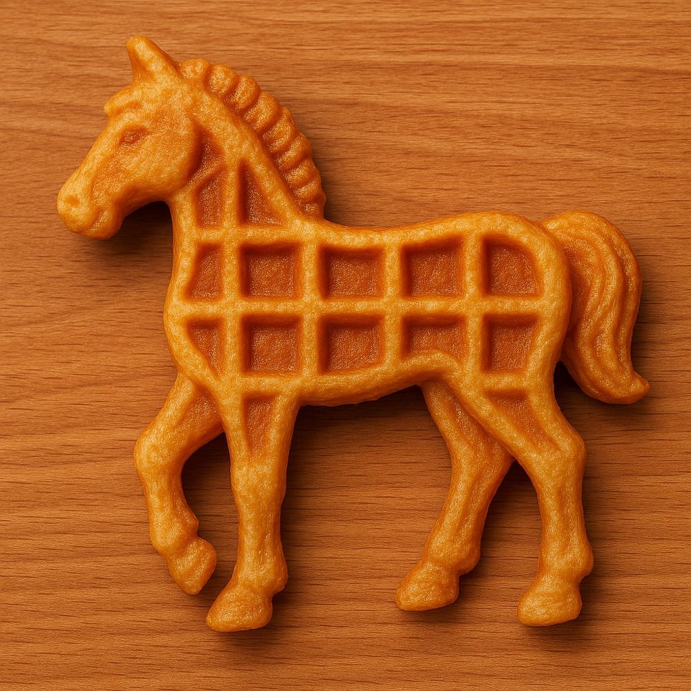 Waffles the Human Pony