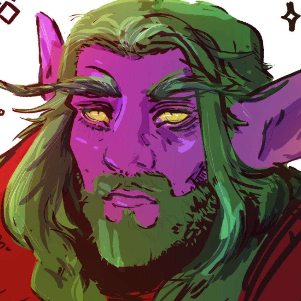 Laz, a floating skull