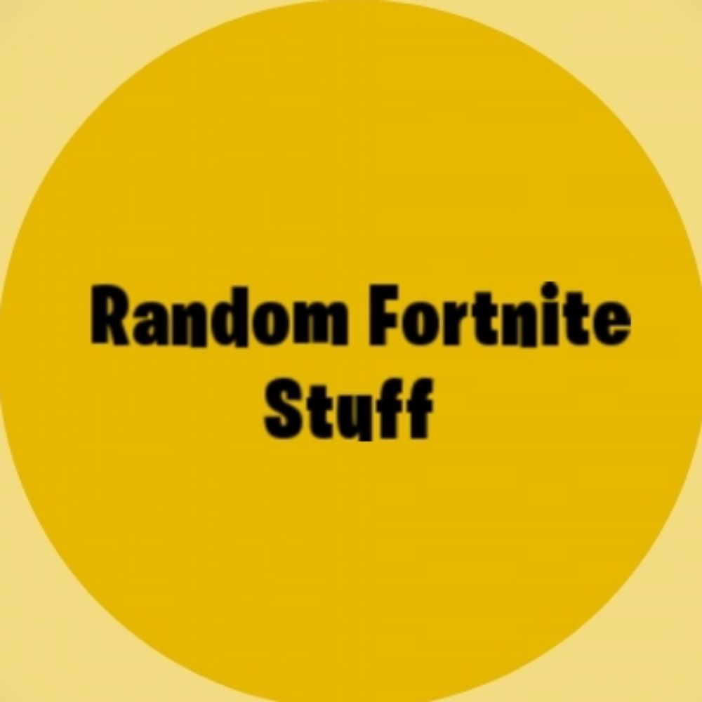 Random Fortnite Stuff
