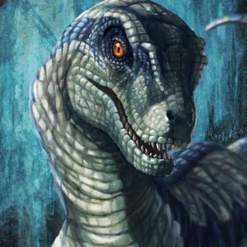 Blue The Velociraptor BTV