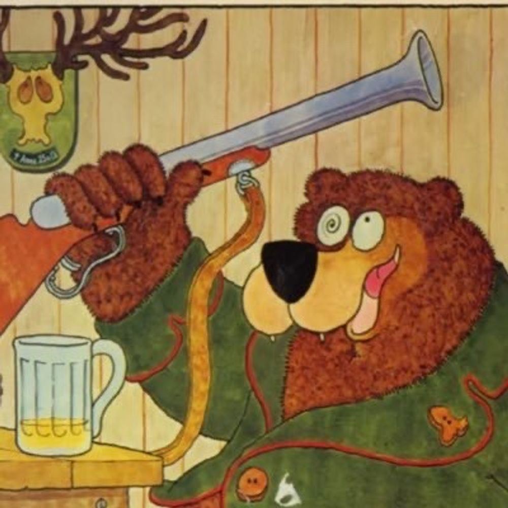 Der Bär auf dem Försterball