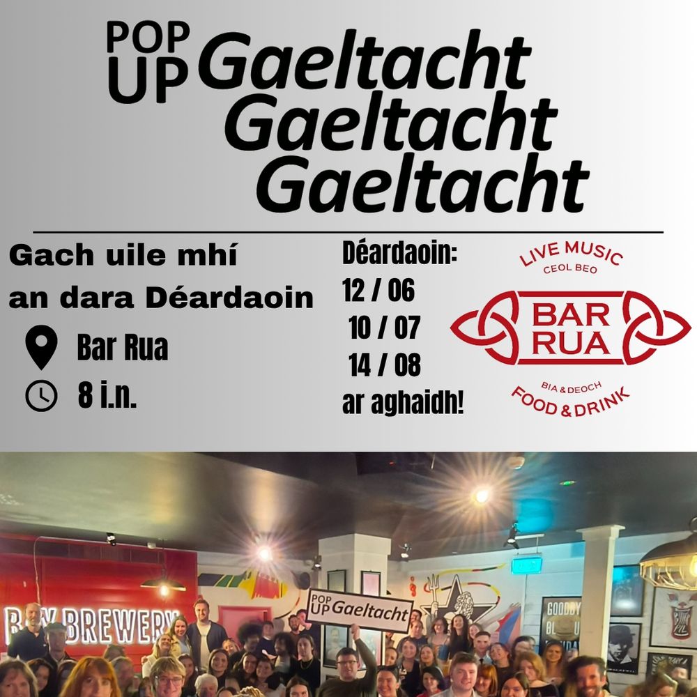 Pop Up Gaeltacht Bhaile Átha Cliath