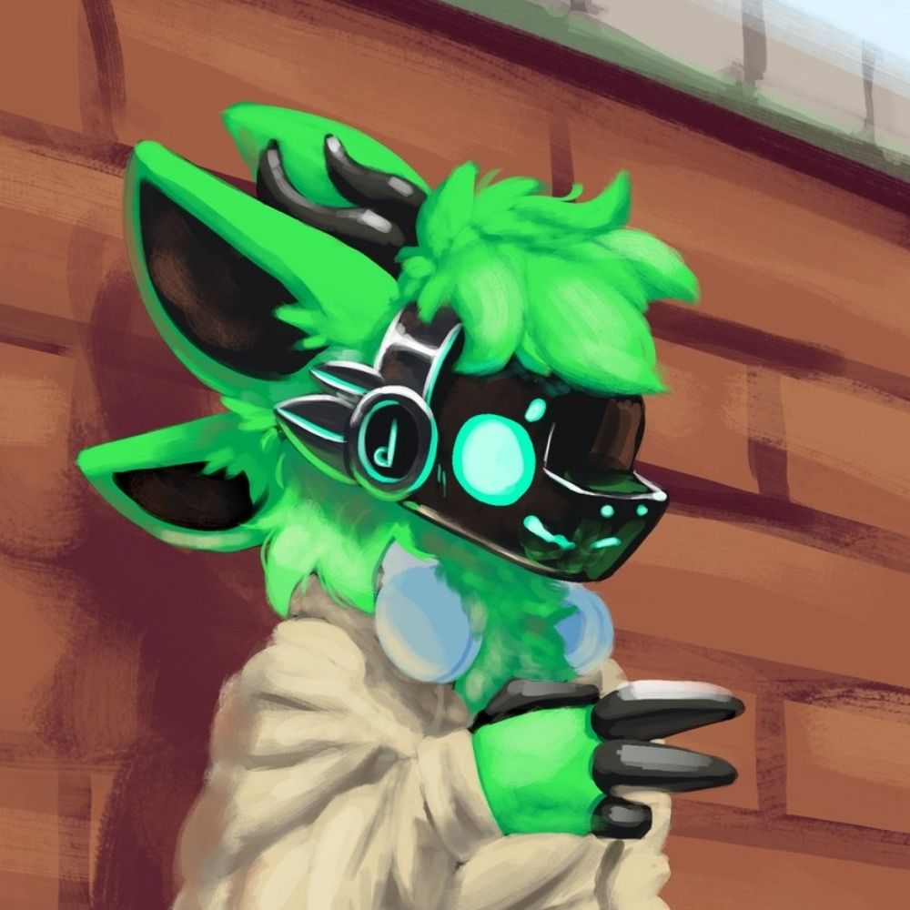 Fluffy Green Proot