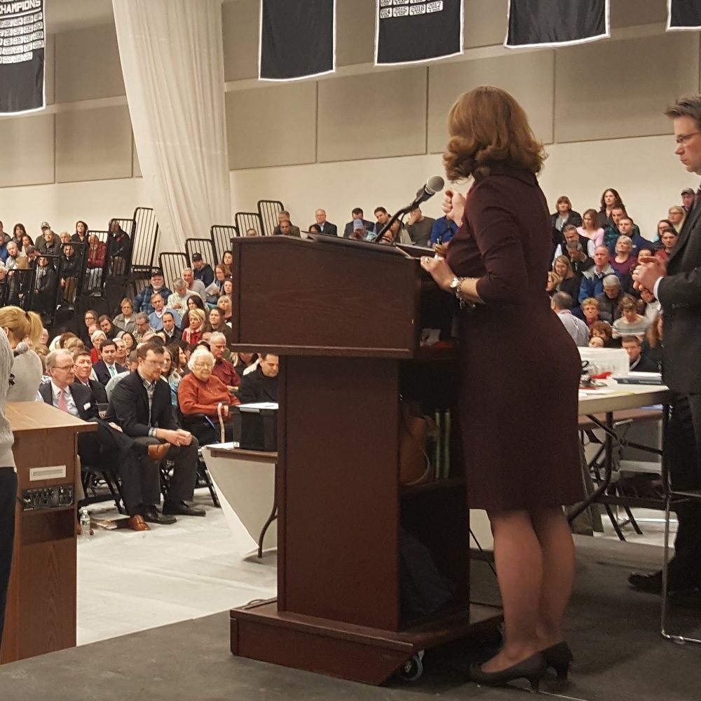 Moderator Rebecca M. Townsend