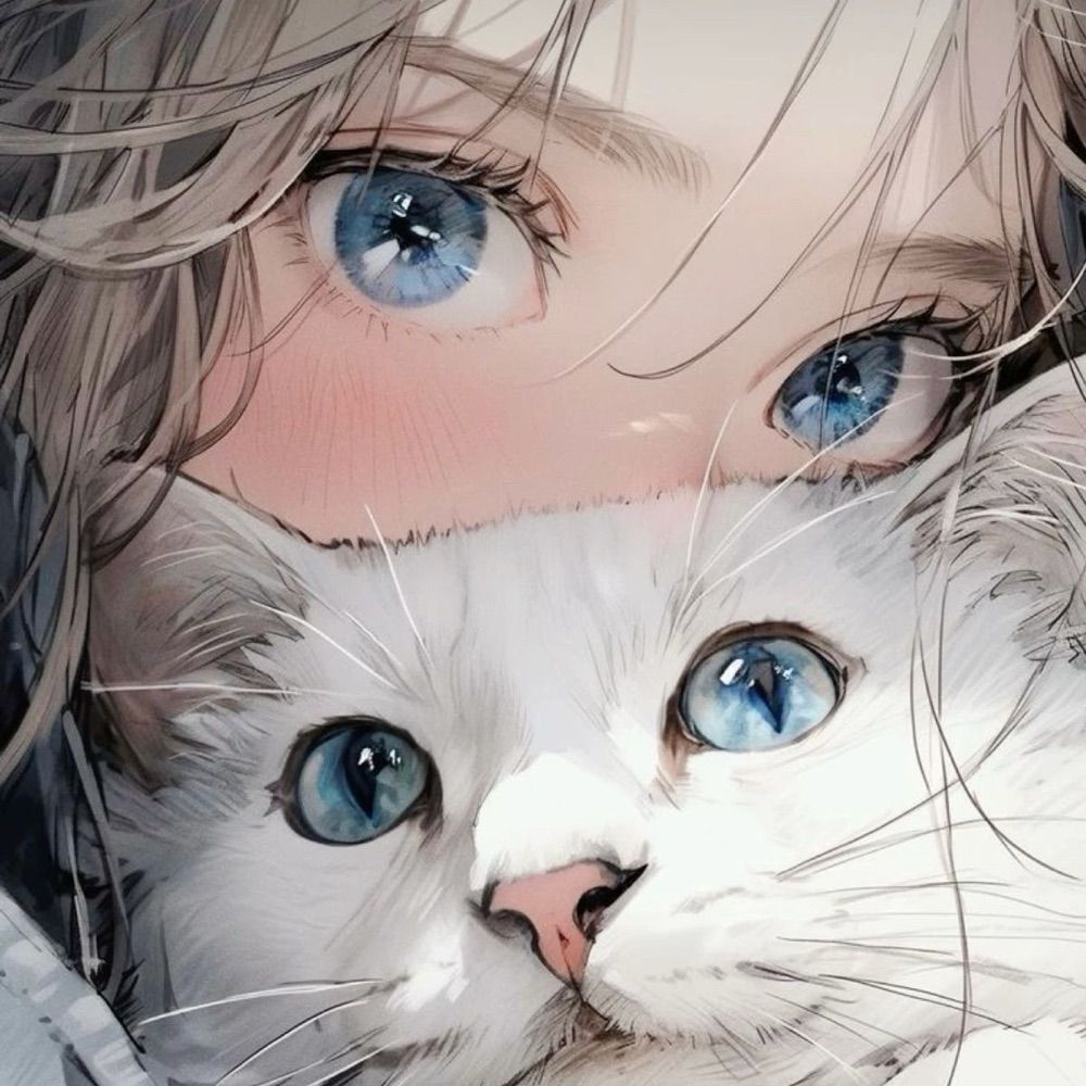 調皮愛玩白貓🐾