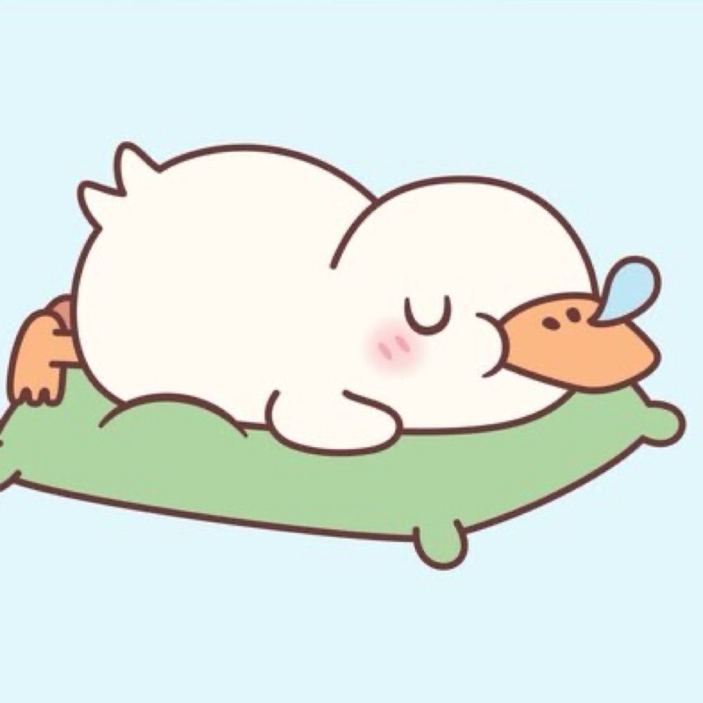 Sleepy Duck