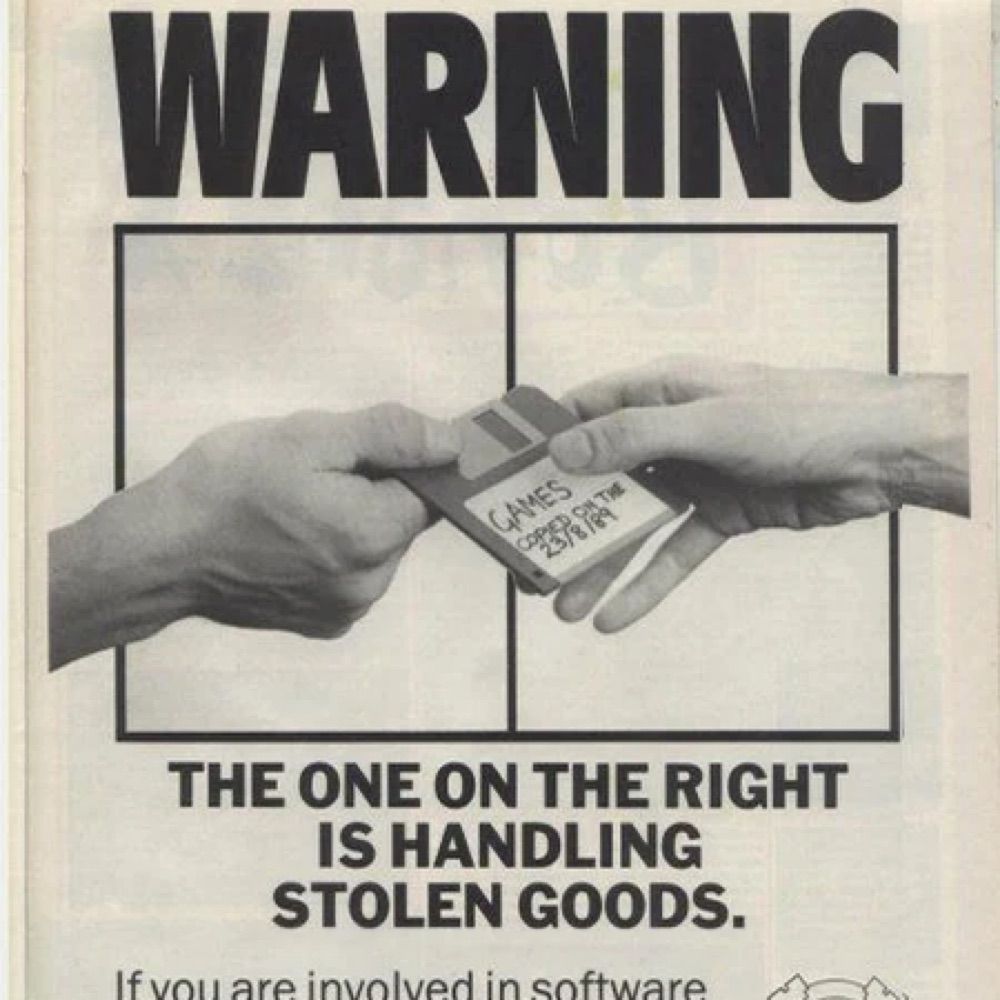 Don’t Copy That Floppy