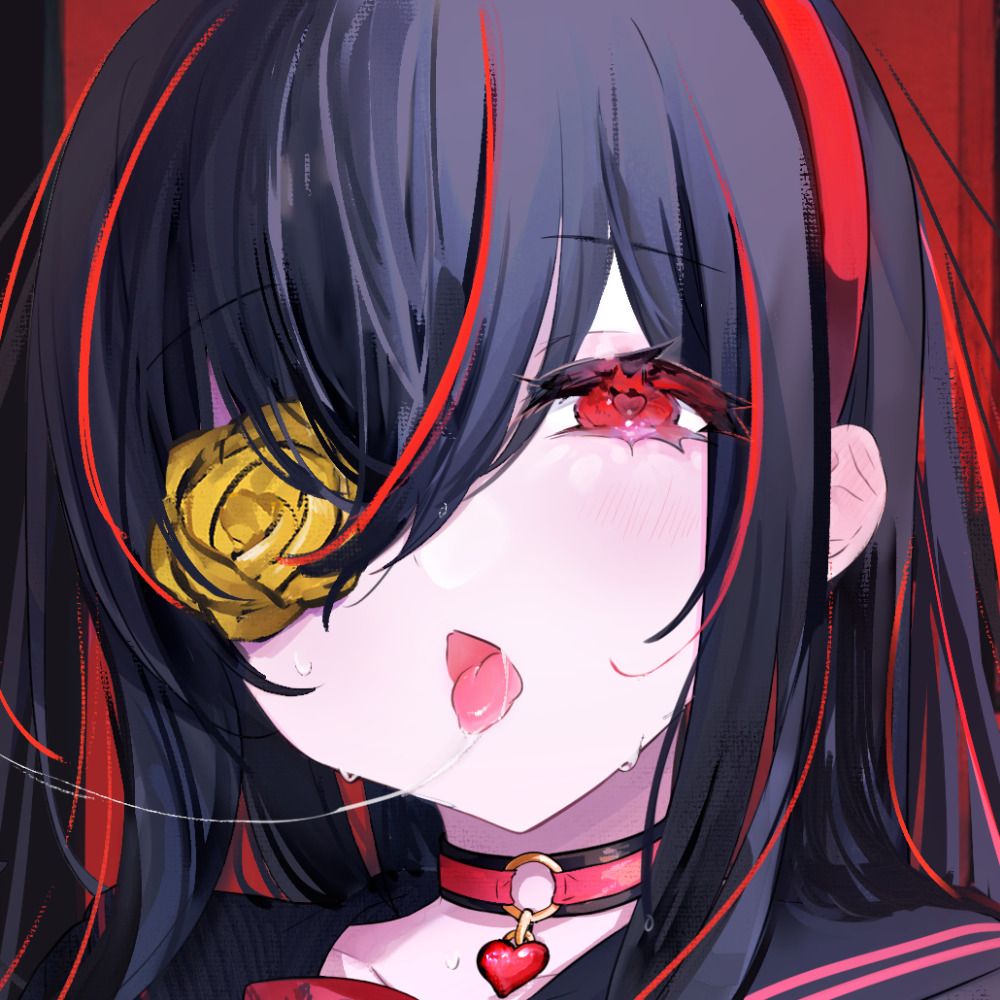 黒紫館幽火(ｺｸｼｶﾝﾕｳﾋ)@VTuber＋ふた○り音声サークル「黒色性癖破壊光線」代表
