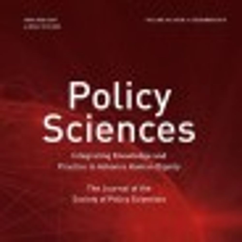 Policy Sciences Journal
