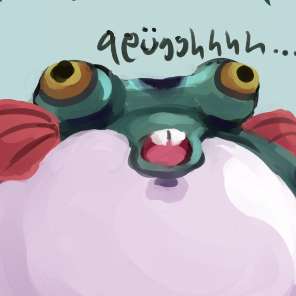 🔞🔞🔞Puffer Frog 🔞🔞🔞