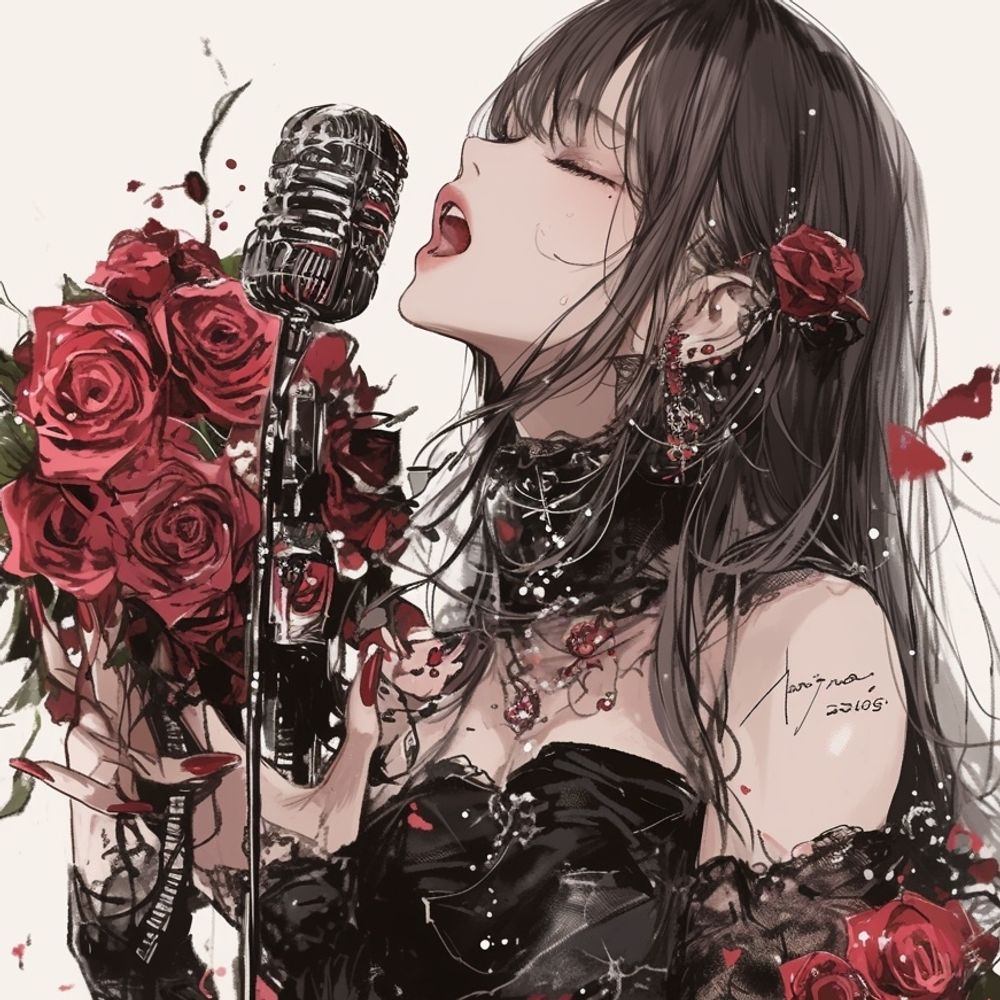 ぶれいど　サード　歌姫AIart