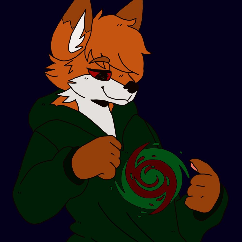 Rusty The Fluffy fox