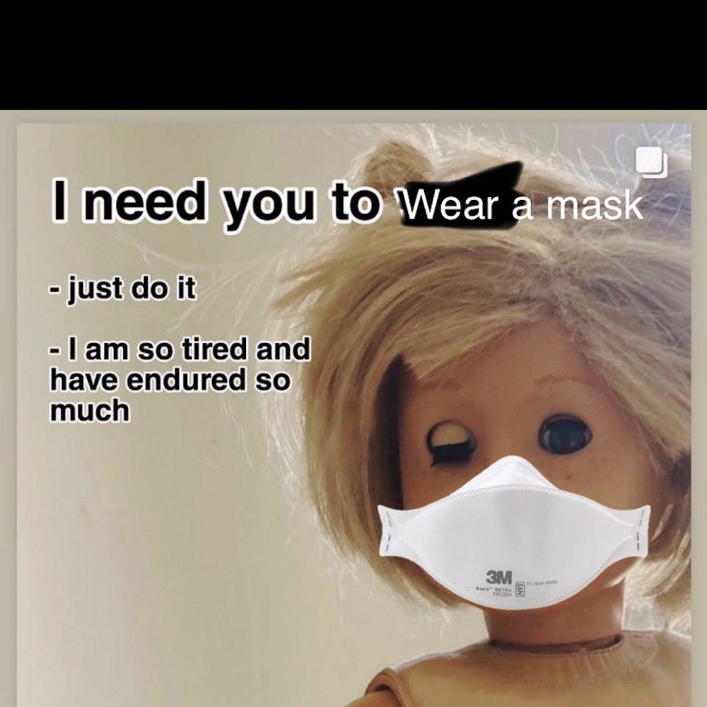 #3 cdc hater 😷 non maskers dni