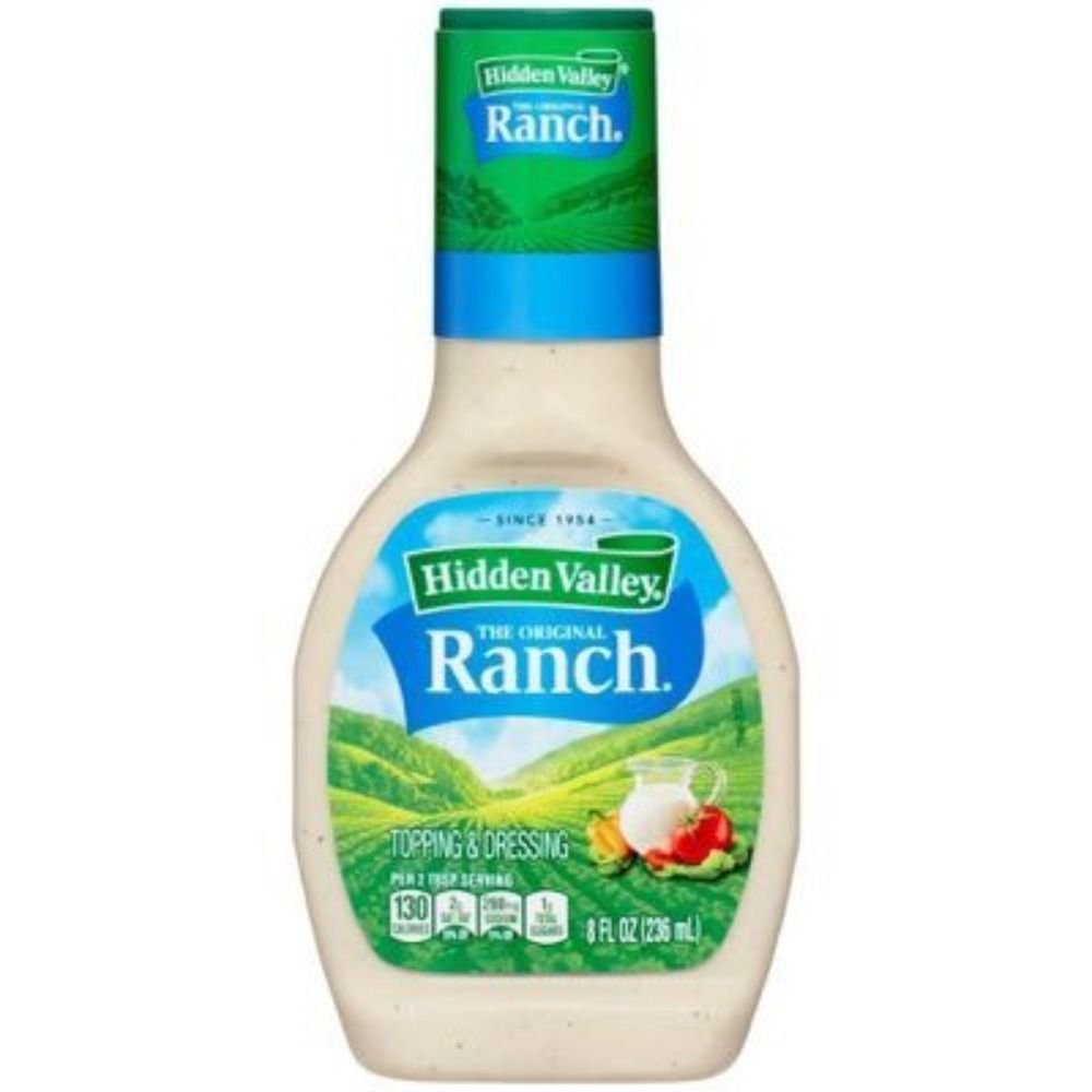 A Bottle of Ranch Dressing