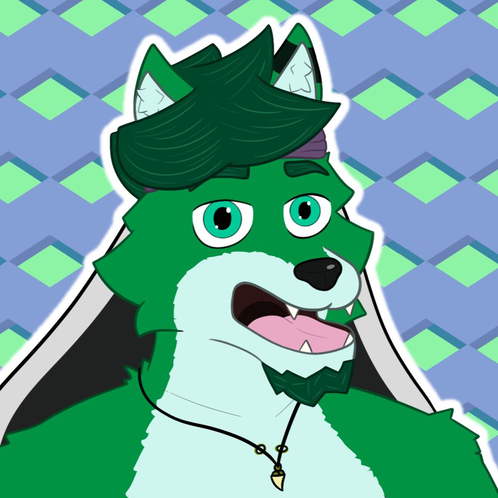 Yose the radioactive-green wolf 🐺🟢🔞