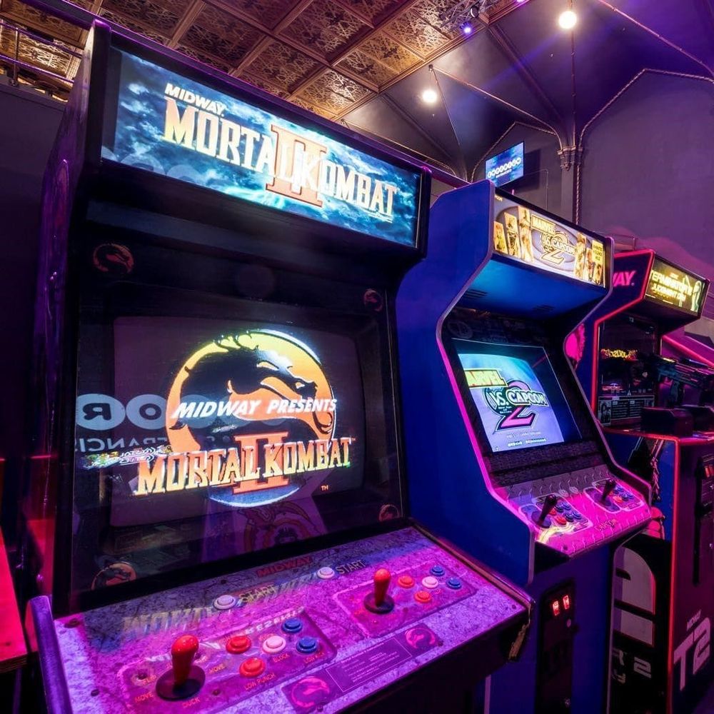 the arcade