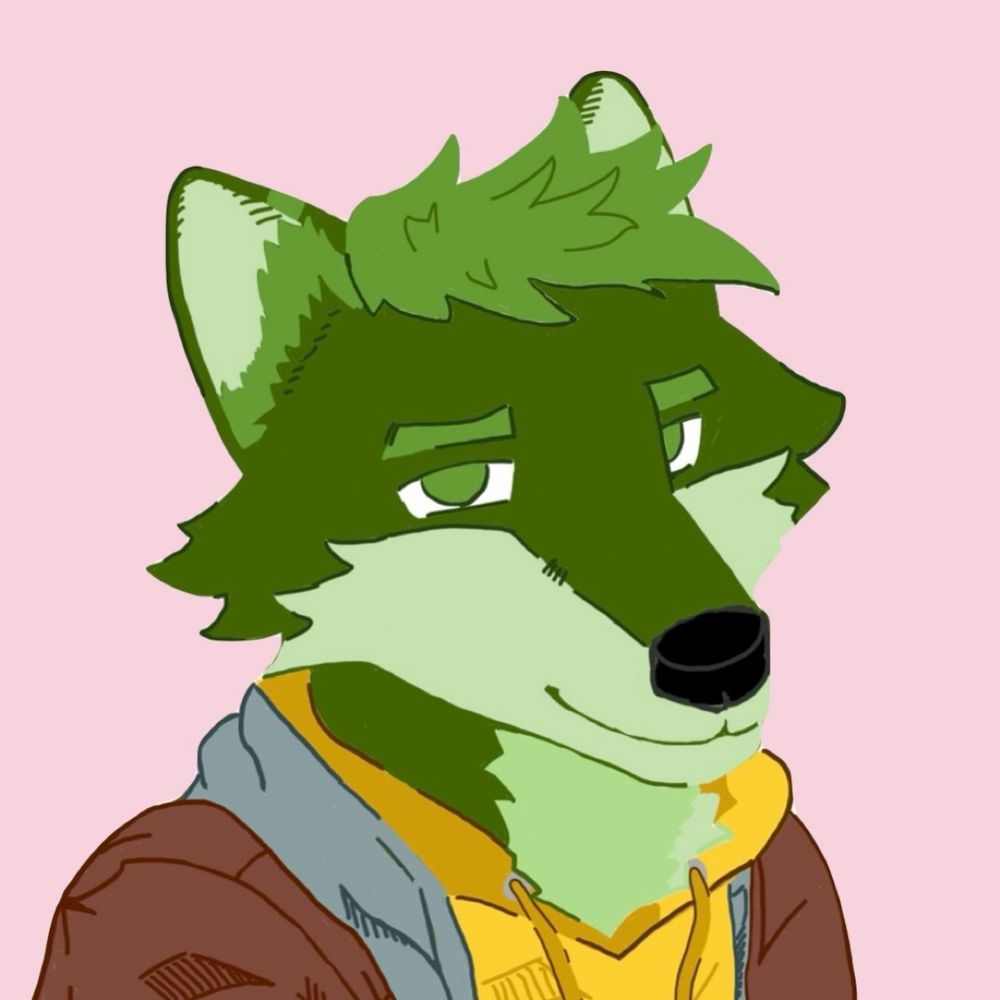 Ryan the green wolf 🗑️