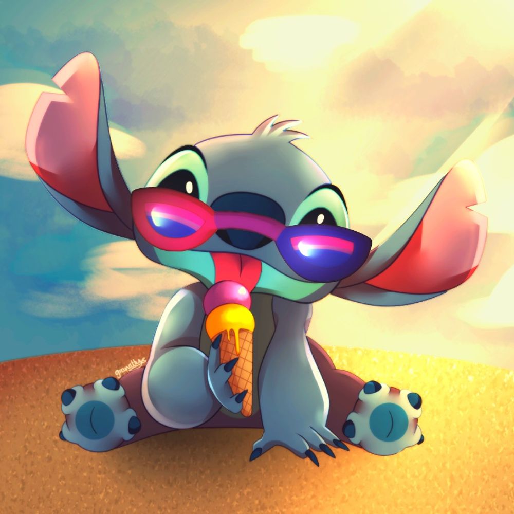 Stitch 🩵🇫🇷🏳️‍🌈 | 🌻💚