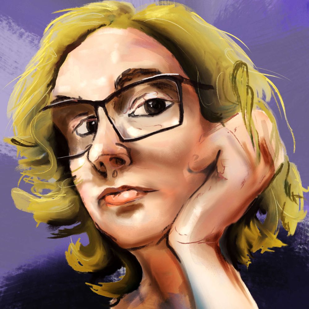 Lynda, one who sketches and plays dwarves