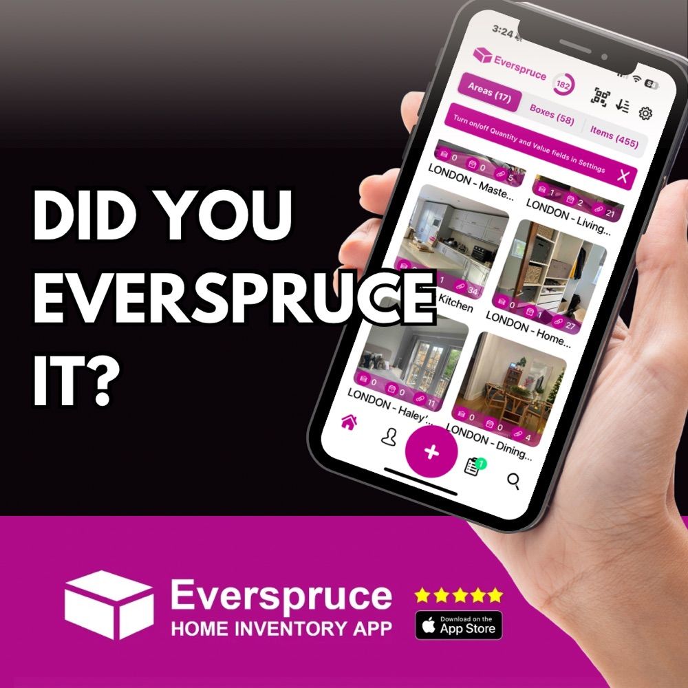 Everspruce Home Inventory App