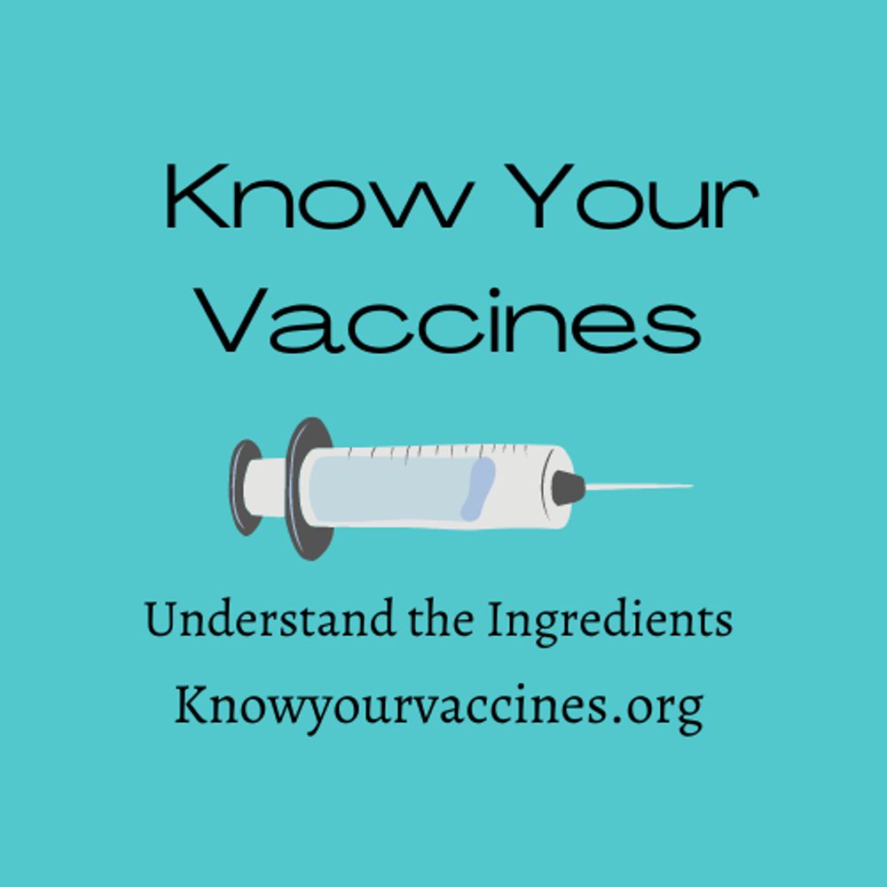 Know Your Vaccines