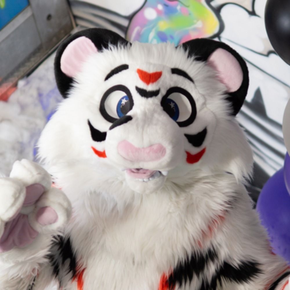 Furzy The White Tiger