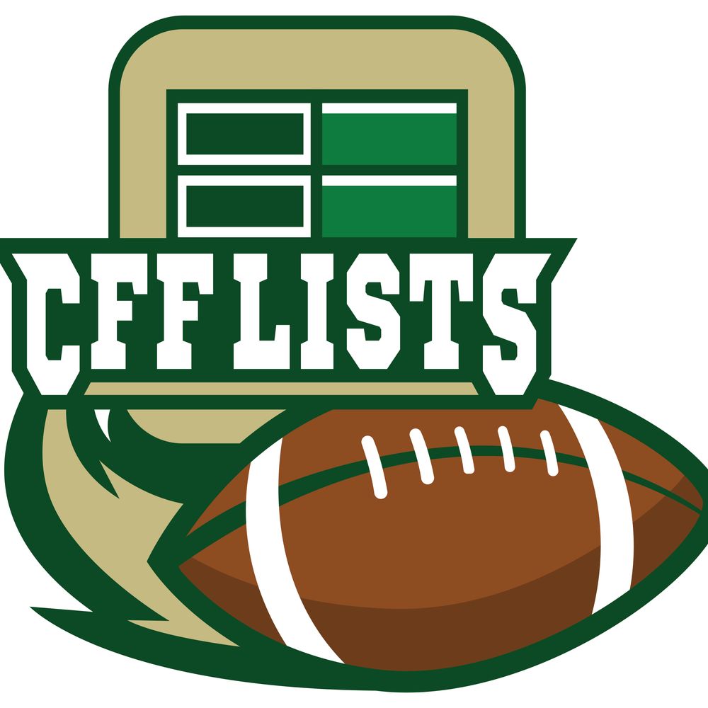 CollegeFantasyFootball Lists