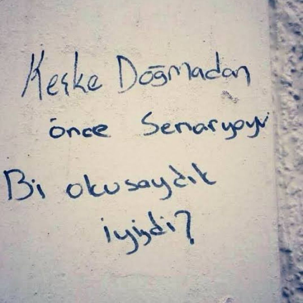 Duvardaki Yazılar