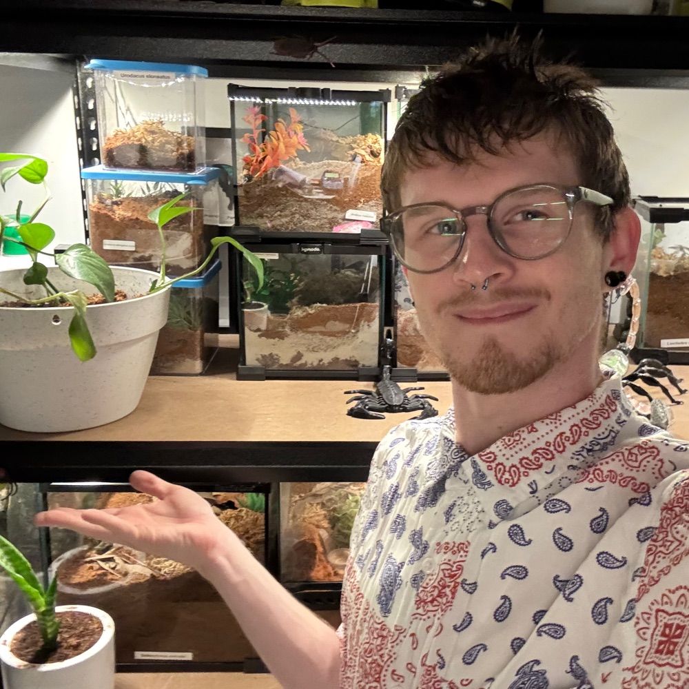 Bug keeper Michael