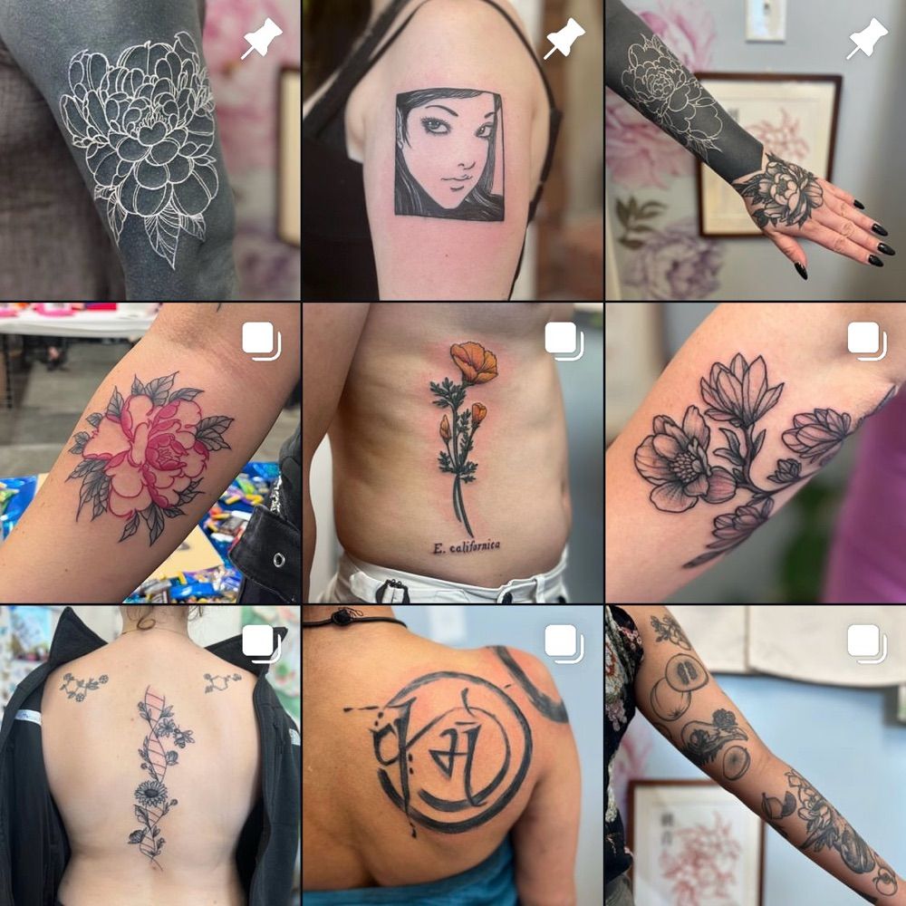 Tattoos by Holly Leung