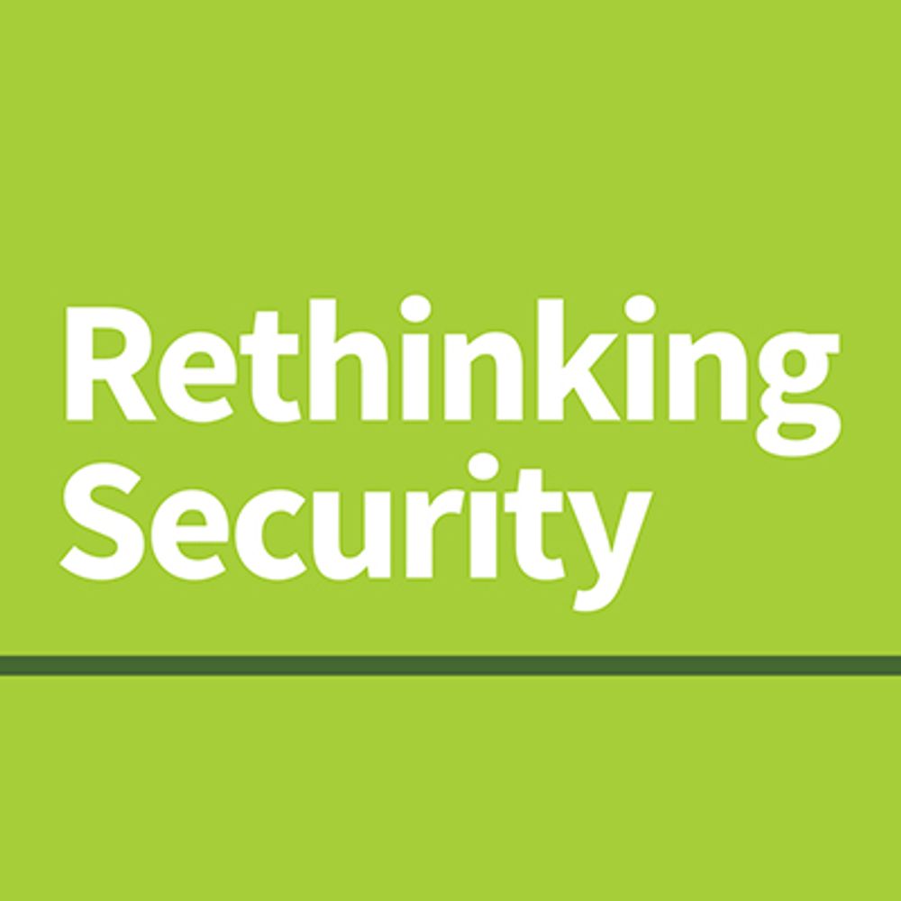 Rethinking Security 