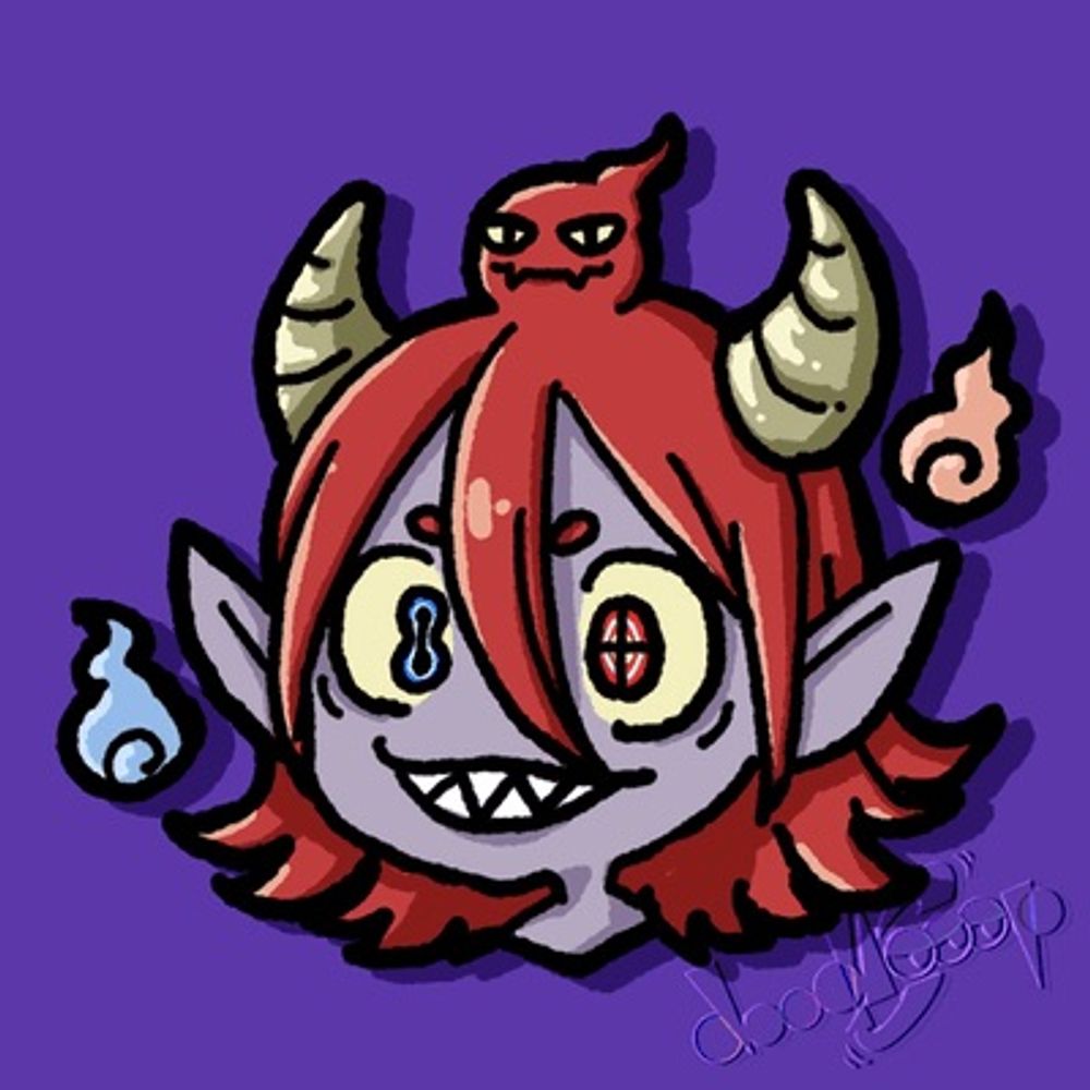 魔（*´ー ｀ *）神