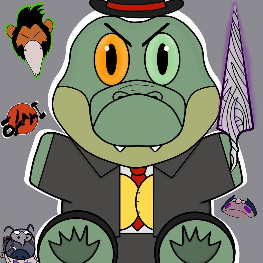 Sir Pochister Cipactli, El cocodrilo pervertido 