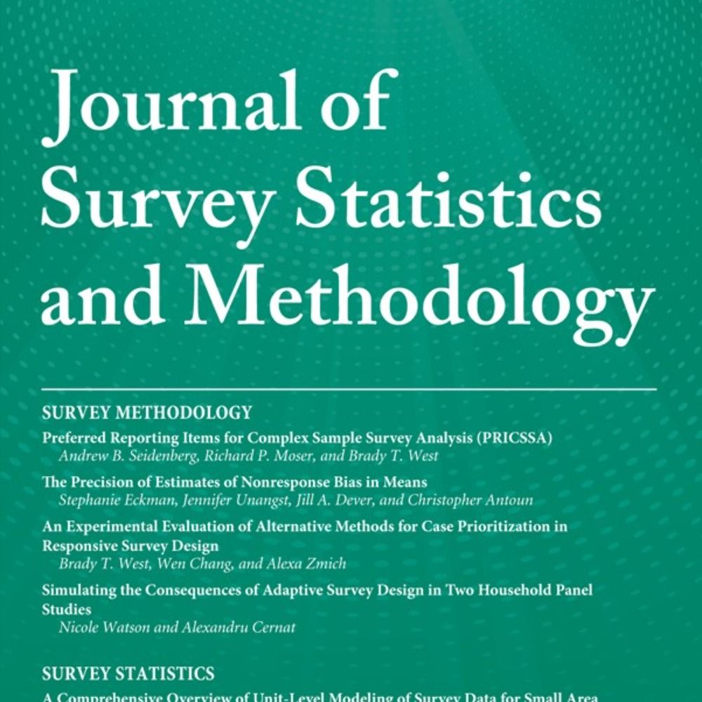 Journal of Survey Statistics and Methodology's avatar